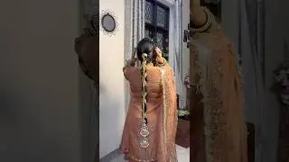 Lohri Special Lace Hairstyle🔥 Easy DIY Hair Hack| Festive Vibes #lohri #festival #hairstyle #hacks