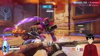 CASI MUERO POR DESPISTE GRAN MOMENTO   #overwatch2 #shorts #short #shortvide | #leebyte de #Twitch