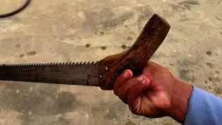 Cleaning a 20-Year-Old Rusty Saw | ASMR Tools Restoration