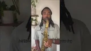 Zem Audu plays saxophone to add magic to your day #saxophone #music #magic