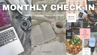 Setting *NEW* goals, Tracking progress and fitness update| MONTHLY RESET