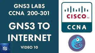How to Connect GNS3 to the Internet with the NAT Cloud - VIDEO 10
