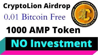 CryptoLion Airdrop 0.5 Token Free Coin Market Cap Listed | BuckSwap Airdrop New / World Wide Airdrop