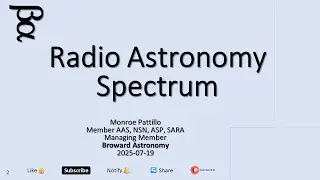 2025 07 19 Radio Asronomy Spectrum