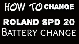 Roland spd20 cell change