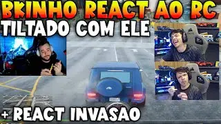 BKINHO REACT AOS CARA FAZENDO FEIO NA INVAS&Atilde;O + RC TILTADO COM ELE 😯🔥 - TROPAS DO GTA RP CLIPS