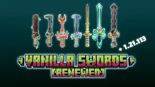 VANILLA SWORDS [renewed] rp || minecraft resource pack || VoxelBit 