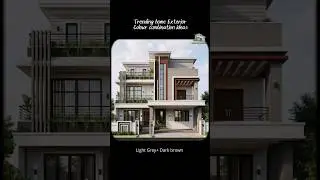 Trending House Exterior Colour Combination Ideas 2025 | Modern Home #home #colors #exteriordesign