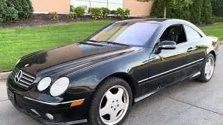 Mercedes CL500 2002 from ground