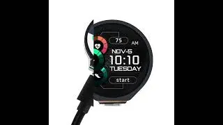 Spotpear Raspberry Pi Pico 1.28inch Round Touch LCD Display Module On-board with RP2040 chip
