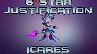 Summoners War 6 Звездное оправдание: Икарес Тёмный Сильфид