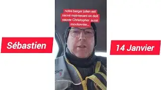 Sébastien 14 jan notre berger julien est sauvé maintenant on doitsauver Christopher aussimoutonnier.