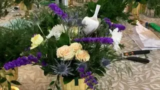 How to Make Centrepieces Floral Arrangement for Birthday