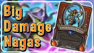 Big Damage Naga's!! - Highest WR in top 10 MMR | Hearthstone Mercenaries |