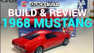 Get Ready for Airfix's Quick Build 1968 Ford Mustang - Build and Review!