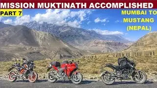 Made it to MUKTINATH(NEPAL) from MUMBAI | 2500kms of Pain & Gain | Best Moment of My Life