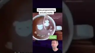 How programming actually works 😁😆#coding #memes