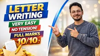 Letter writing in English trick 😱 | letter writing fixed line | personal letter | informal letter