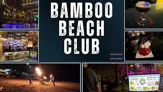 Krabi's BEST Beach Club Vlog 🔥 Fire Show & Nightlife at Bamboo Beach Club