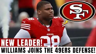 DEFENSIVE WALL: QUINNEN WILLIAMS lands in Santa Clara to COMMAND the 49ERS DL | 49ers News