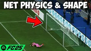 How To Change Goal Net Physics & Shape In FC 25