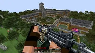 Destroying a Witch Castle with Modern Weapons and Helicopter
