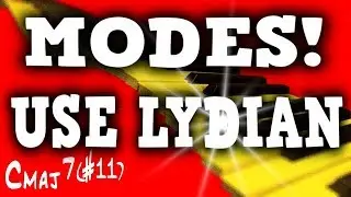 Modes- Use Lydian on Maj7 Chords! Joe Hubbard Bass