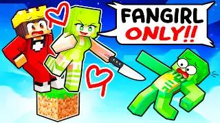 CRAZY FAN GIRL on a BOYS ONLY One Block!