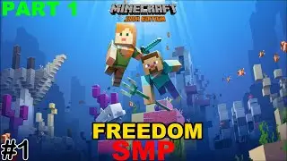 WELCOME TO FREEDOM SMP 😍| MINECRAFT