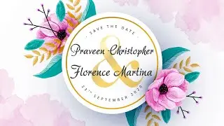 Praveen Christopher WEDS Florence Martina | St. Mary’s Cathedral | LKS MAHAL