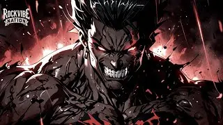 AGGRESIVE HEAVY METAL MUSIC MIX ⚡ Dark Gym Workout Energy Brutal Hard Rock Mix | Rockvibe Nation