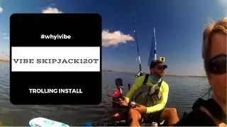 How I added a trolling motor to my Vibe kayak (Skipjack 120T)