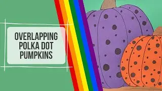 Overlapping Polka Dot Pumpkins