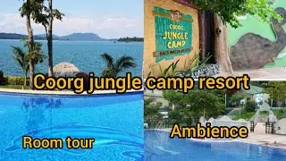 COORG JUNGLE CAMP BACK WATER RESORT||Room Tour||Infinity pool||price details|luxury resort||Ambience