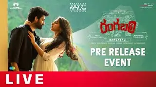 Rangabali Pre Release Event Live | Naga Shaurya | Pawan Basamsetti | Yukti | Shreyas Media