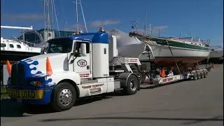 Moving A Sailboat from Home Storage to the Marina