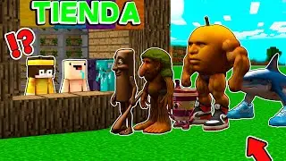 Abrí una TIENDA para ITALIAN BRAINROT en Minecraft! 😰 | 2 Noobs vs Brainrot Memes