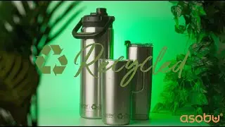 Asobu Recycled - 91% Recycled Stainless Steel Drinkware