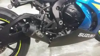 2017 GSXR1000R FULL M4 EXHAUST START UP AND REV