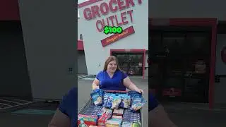Grocery Outlet is the BEST place to shop when broke! This all cost less than $100! #groceryhaul