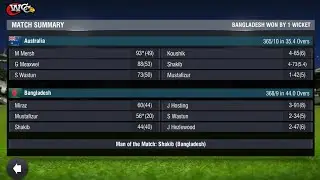 Bangladesh vs Australia Best Catch In The Match From The Highlights #wcc2 #shorts  #shortsvideo