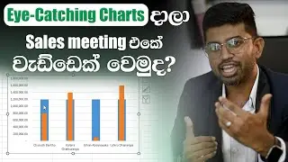 3 Eye-Catching Excel Charts You Need to Try! 📊👀 -Part 02 | Sinhala