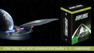 STAR TREK THE NEXT GENERATION Staffel 1 - 7 (Blu-Ray) UNBOXING