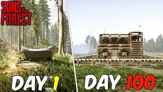 I Survived 100 Days In Sons Of The Forest ( Hindi ) Full Release