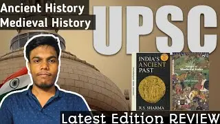 📚 Complete Review: RS Sharma  Ancient History & Satish Chandra ⚔️ Medieval History (Latest Editions)