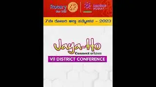 Promo: Jaya-Ho -- VII Rotary District Conference, RID 3182