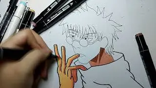 ||SPEED DRAWING||  Gojo Satoru Jujutsu Kaisen