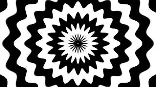 Conscious Black Hole: Deep Hypnotic Radiating Geometry, Hijacking Your Vision [4k]