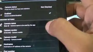 Android IPCam and WebcamXp for Camera surveillance
