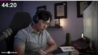 3 HOUR STUDY WITH ME ｜ Hyper Efficient, Doctor, Focus Music, Deep Work, Pomodoro